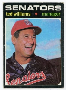 1971 Topps Set Break #380 Ted Williams - Picture 1 of 2
