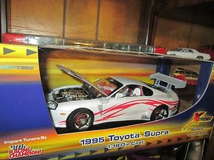 95 TOYOTA SUPRA DRIFTING 1995 1/18 ERTL AMERICAN MUSCLE STREET TUNER 1 of 2500 - Picture 1 of 4