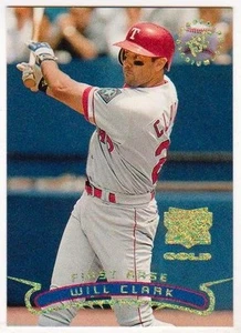 1996 Stadium Club Extreme Players GOLD Will Clark Insert Card - Sharp! - Picture 1 of 1