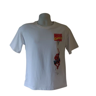 Marvel Super Heros boy's white short-sleeve graphic t-shirt size XL (14-16) - Image 1 of 4