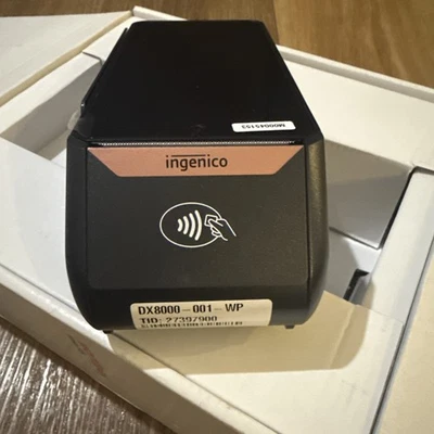 Ingenico AXIUM DX8000 POS Terminal Black 6" Touchscreen Ergonomic Interface - Image 1 of 4