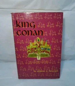 KING CONAN True 1st Edition Robert E. Howard 1953 Gnome Press 1st Print HC DJ - Picture 1 of 14