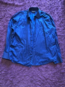 CAMICIA BALMAIN UOMO WMNS CASUAL ABBOTTONATA COLORE TAGLIA XL 43-44 unisex rara lusso - Foto 1 di 11