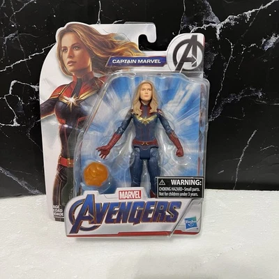 Marvel Avengers Endgame Captain Marvel Action Figure 6" Hasbro  - Image 1 of 2