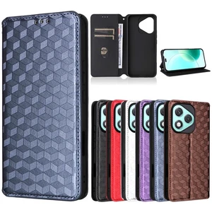 Luxury Leather Wallet Case Phone Case Cover for Huawei Honor 400 300 200 X8C X8 - Picture 1 of 13