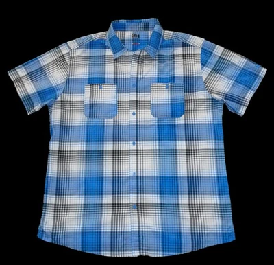 Рубашка клетчатая с короткими рукавами Helly Hansen мужская 2XL - Изображение 1 из 4