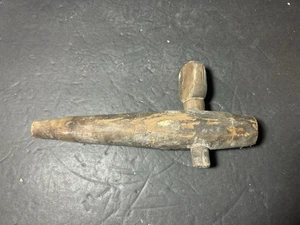 Vintage Antique Primitive Hand Carved Wooden Beer/Wine Barrel Spigot Tap - Picture 1 of 8
