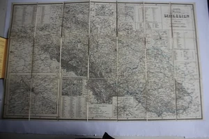 Mapa de Silesia de la provincia de Silesia F. Handtke 1860 (46585) - Imagen 1 de 7