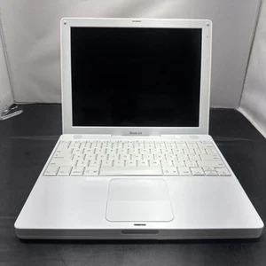 Apple iBook G4 A1054 Laptop nur ungetestet 12" ohne Netzkabel - Bild 1 von 14