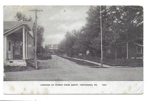 Tobyhanna, Pa - Looking Up Street from Depot - Picture 1 of 2
