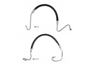 Fits For 99-02 Express Van Hydro To Gear & Pump To Hydro Power Steering Hoses - Picture 1 of 6