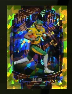 2021 Panini Legacy Under the Lights TREY LANCE RC Yellow Diamond #14/25 49ers - Picture 1 of 2