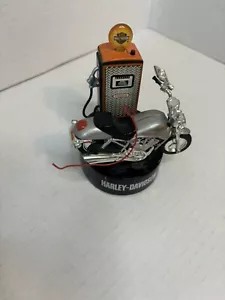 2003 Harley Davidson RC Bike and Gas Pump - Planet Toys - Collectible Rare - Picture 1 of 7