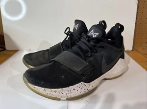 Nike Men's PG 1 Athletic Sneakers Black White Size 11 #878627-001 Shoes - Picture 1 of 8