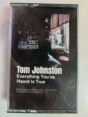 TOM JOHNSTON EVERYTHING YOU'VE HEARD IS TRUE CASSETTE TAPE DOOBIE BROTHERS OOP - Image 1 of 4