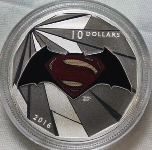 Canada $10 2016 Batman vs Superman: Dawn of Justice Logo #187274 - Picture 1 of 5