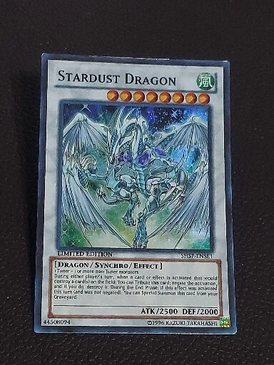 Yu-Gi-Oh! TCG Stardust Dragon Shadow Specters: Special Edition SHSP-ENSE1... - Image 1 of 1