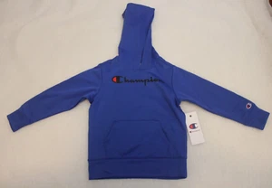 Champion Youth Tech Fleece Hoodie Blue Size XS (5/6) NWT - Picture 1 of 6