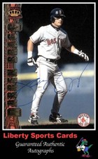 1993 Pacific Darren Bragg #33 Authentic Autographed Card Boston Red Sox