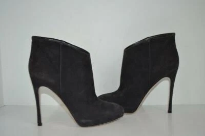 Gianvito Rossi серый замшевые ботинки/ботинки/туфли размер 39/США 8,5 - Изображение 1 из 4