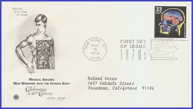 USA5 #3189o ADDR PCS ARTCRAFT FDC   1970s Medical Imaging - Image 1 of 1