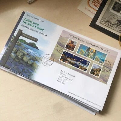 GB First Day Cover 2008 Celebrating Northern Ireland Bureau PMK FDC - Image 1 of 2