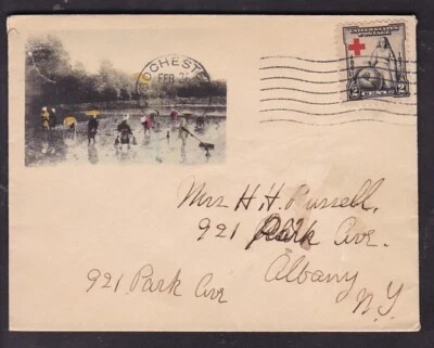 JAPANEESE PLANTING & HARVESTING RICE, 1931,ROCHESTER, N.Y. COVER - Image 1 of 2