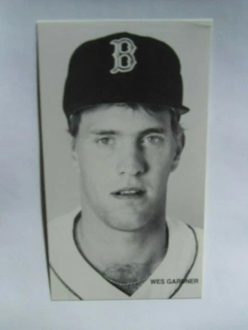1988-BOSTON RED SOX-Wes Gardner POSTCARD Cover