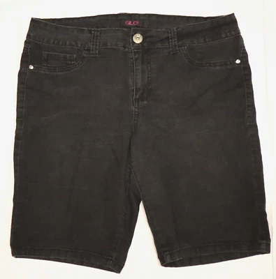 GLO джинсы женщин черные шорты размер XL (Junior) - Изображение 1 из 4