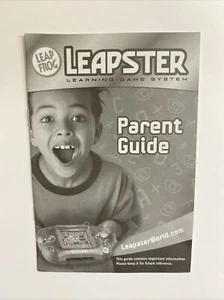 Leap Frog Leapster Learning Game System Parent Guide Instruction Manual Booklet - Picture 1 of 2