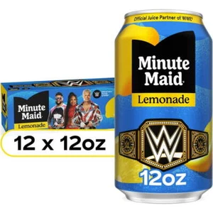 Minute Maid Lemonade Fruit Juice, 12 fl oz, 12 Cans - Picture 1 of 8