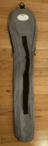 STX Field Hockey Lacrosse Canvas Full Zip Carry bag 45" Shoulder Strap Gray - Picture 1 of 2
