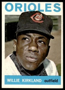 1964 Topps Willie Kirkland Baltimore Orioles #17 - Imagen 1 de 2