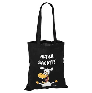 Bolsa de tela Ralph Ruthe - Thorsten Dörnbach bolsa de yute de algodón negra - Imagen 1 de 2
