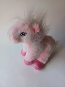 GANZ Webkinz Pink Pastel Plush Horse Stuffed Animal Sparkle Feet NO CODE - Picture 1 of 4