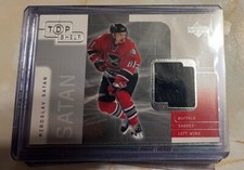 2001-02 Upper Deck Top Shelf Game-Used Jerseys Miroslav Satan #TJ-MS