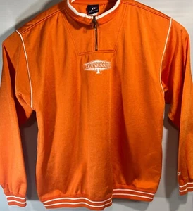 Vintage Pro Player Tennessee Volunteers Stitch Spellout 1/4 zip Pullover XL n - Picture 1 of 8