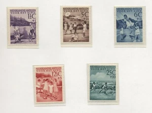 Antilles Néerlandaises 1951 Pour L'Enfance Série CPL Nouveau Linguellata MH - Picture 1 of 1