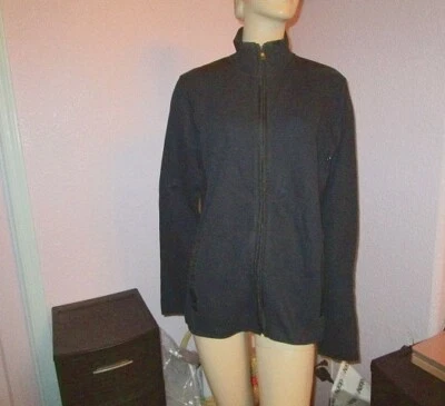 INC International Concepts Mens Sweater Jacket Size M Elbow Patches Full Zip NWT - Image 1 of 4