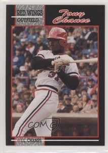 1990 Liberatore & Utter Rochester Red Wings Tony Chance #19