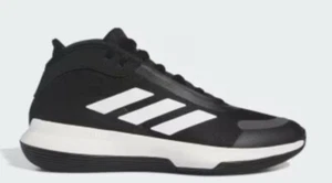 adidas Basketball Men's BOUNCE LEGENDS SHOES in Core Black / Cloud White - Picture 1 of 8