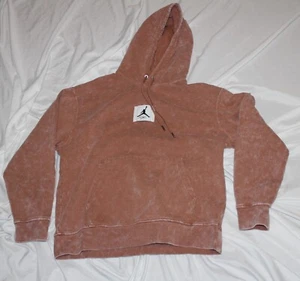 NIKE Air JORDAN Hoodie Mineral Clay White Statement Fleece DR3087-215 Size M - Picture 1 of 3