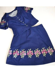 Set Size 46 Jacket/Bustier+Skirt Tyrolean Vintage - Picture 1 of 4