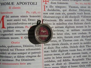 Christian reliquary 1600s 1st class relic St. Dominic - Picture 1 of 2
