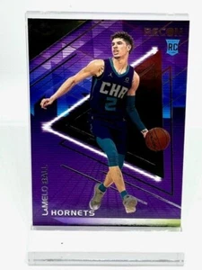 2020-21 Panini Basketball Recon Color Purple LaMELO BALL Rookie Card#102 MINT - Picture 1 of 2