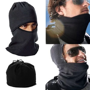 Máscara facial completa de pasamontañas de lana de invierno máscara de esquí calentador de cuello capucha para hombres mujeres - Imagen 1 de 9