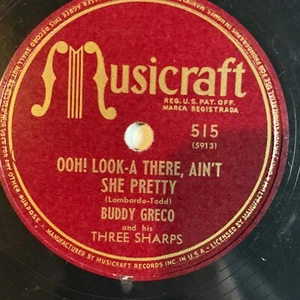10" 78 RPM-Buddy Greco-Don't You Think I Ought to Know/Ooh Look a There Ain't - Picture 1 of 4