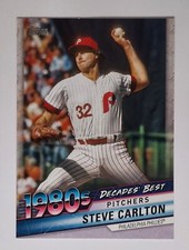 2020 Topps Series 2 Decades' Best #DB-62 Steve Carlton Philadelphia Phillies
