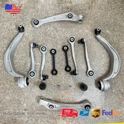 12× Front Control Arm Balljoint Suspension Kit For 2012 13-2015 Audi A4 A6 A7 Q5 - Image 1 of 4