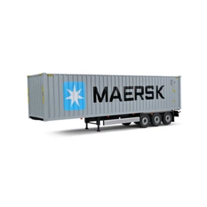 Rimorchio Container Rimorchio Maersk - Solido 2400505 - 1/24 - Foto 1 di 2